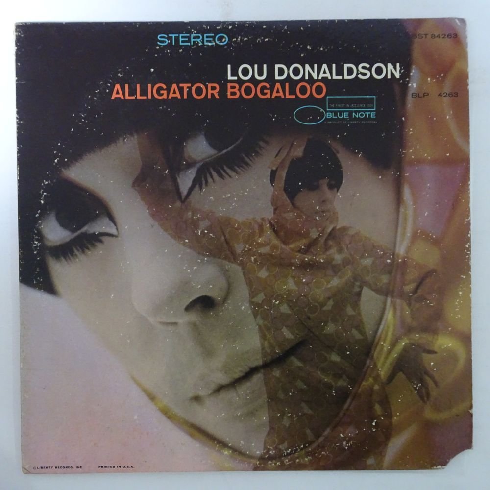 11177078;【US盤/Blue note/青黒Liberty/VAN GELDER刻印】Lou Donaldson / Alligator Bogaloo_画像1