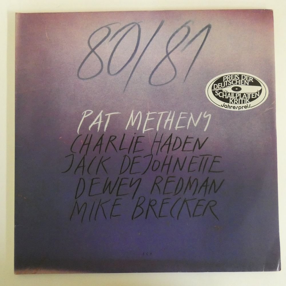 46056128;【Germany盤/ECM/見開き/2LP/美盤】Pat Metheny, Charlie Haden, Jack DeJohnette, Dewey Redman, Mike Brecker / 80/81_画像1