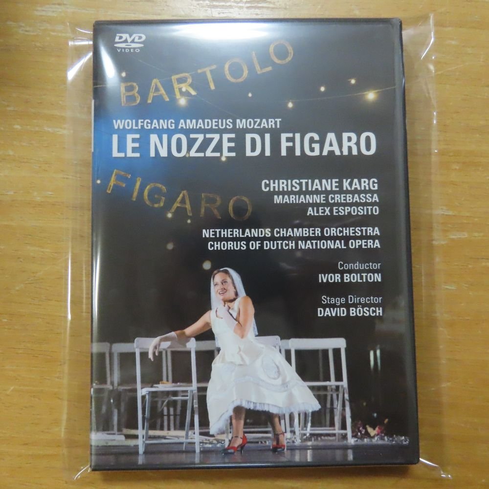 4058407093930;【2DVD】BOLTON / MOZART:LE NOZZE DI FIGARO_画像1