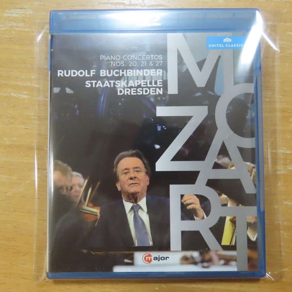 814337013400;【Blu-ray】BUCHBINDER/DRESDEN / MOZART:PIANO CONCERTOS NOS.20.21&27_画像1