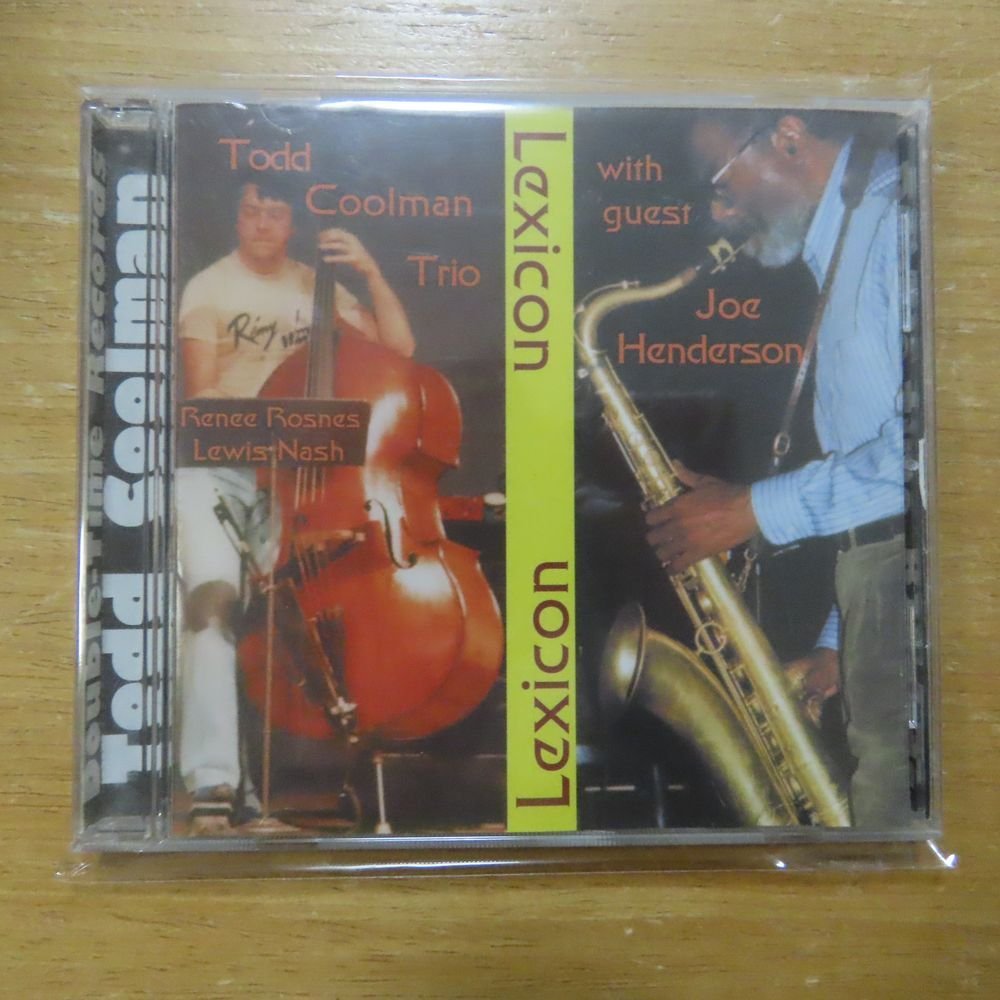 711527000427;【CD】TODD COOLMAN / LEXICON　DTRCD-104_画像1