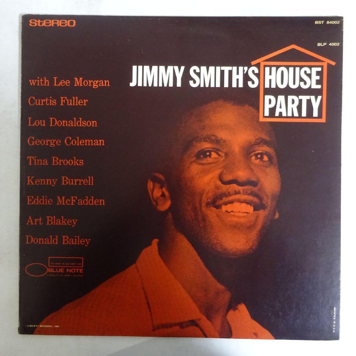 14026427;【US盤/BLUE NOTE/LIBERTY】Jimmy Smith / House Party_画像1