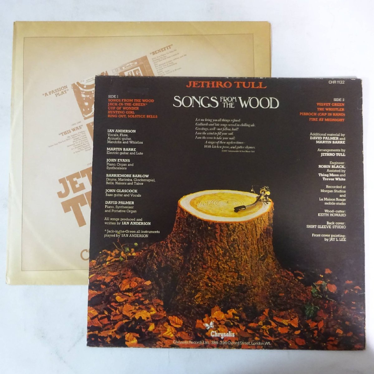 11176248;【UK盤】Jethro Tull / Songs From The Wood_画像2