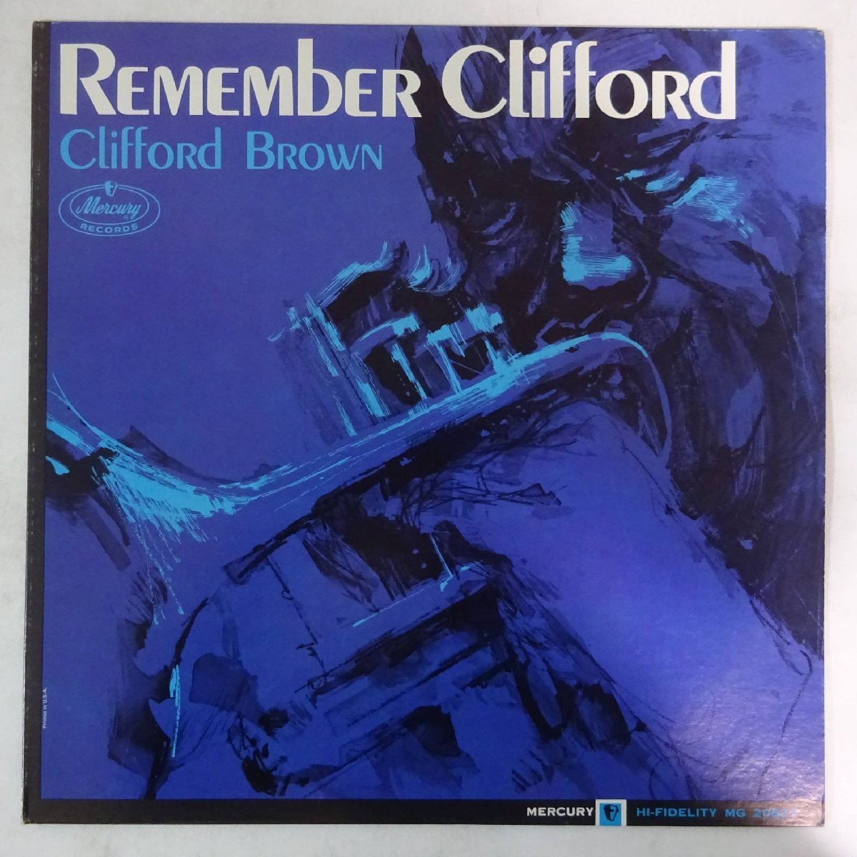 10017224;【US盤/MONO/深溝/Mercury】Clifford Brown / Remember Clifford_画像1
