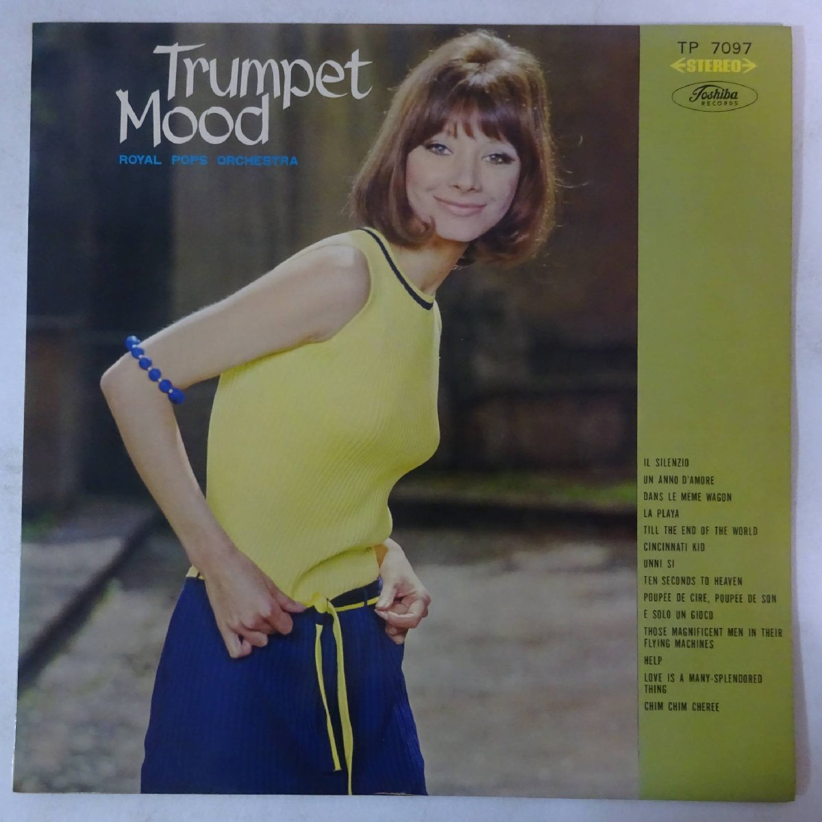 11176736;【国内盤/Toshiba/赤盤/ペラジャケ】ROYAL POPS ORCHESTRA(日野皓正,参加) / Trumpet Mood_画像1