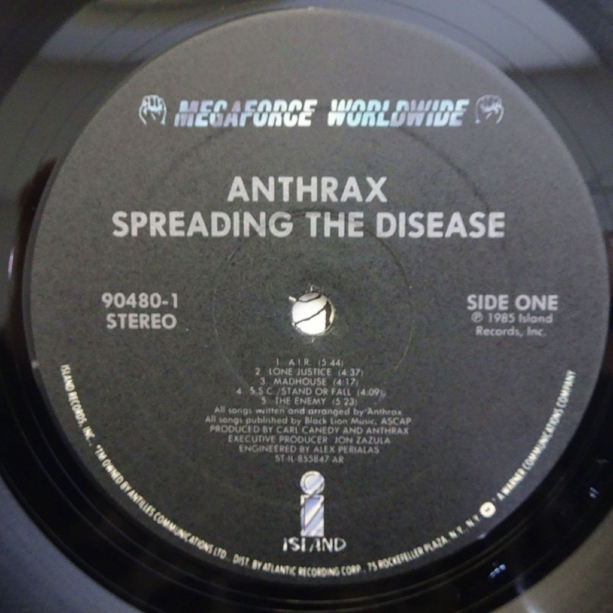 11176986;【US盤/シュリンク】Anthrax / Spreading The Disease_画像3