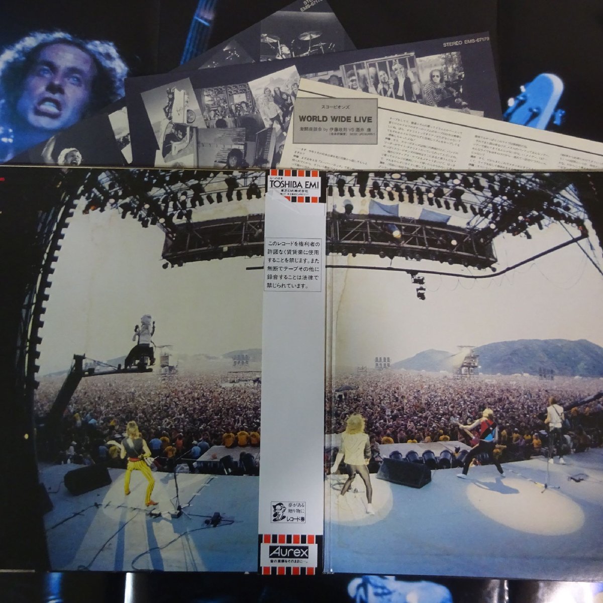 11176491;【帯付き/2LP】Scorpions / World Wide Live_画像2