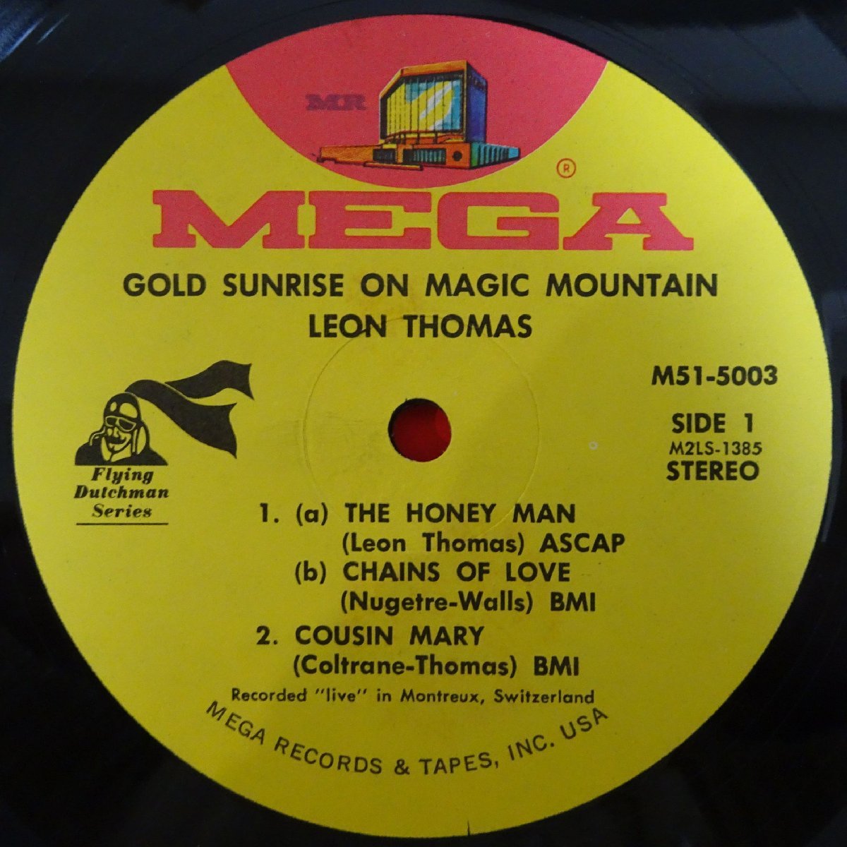 10018229;【USオリジナル/Mega】Leon Thomas / Gold Sunrise On Magic Mountain_画像3