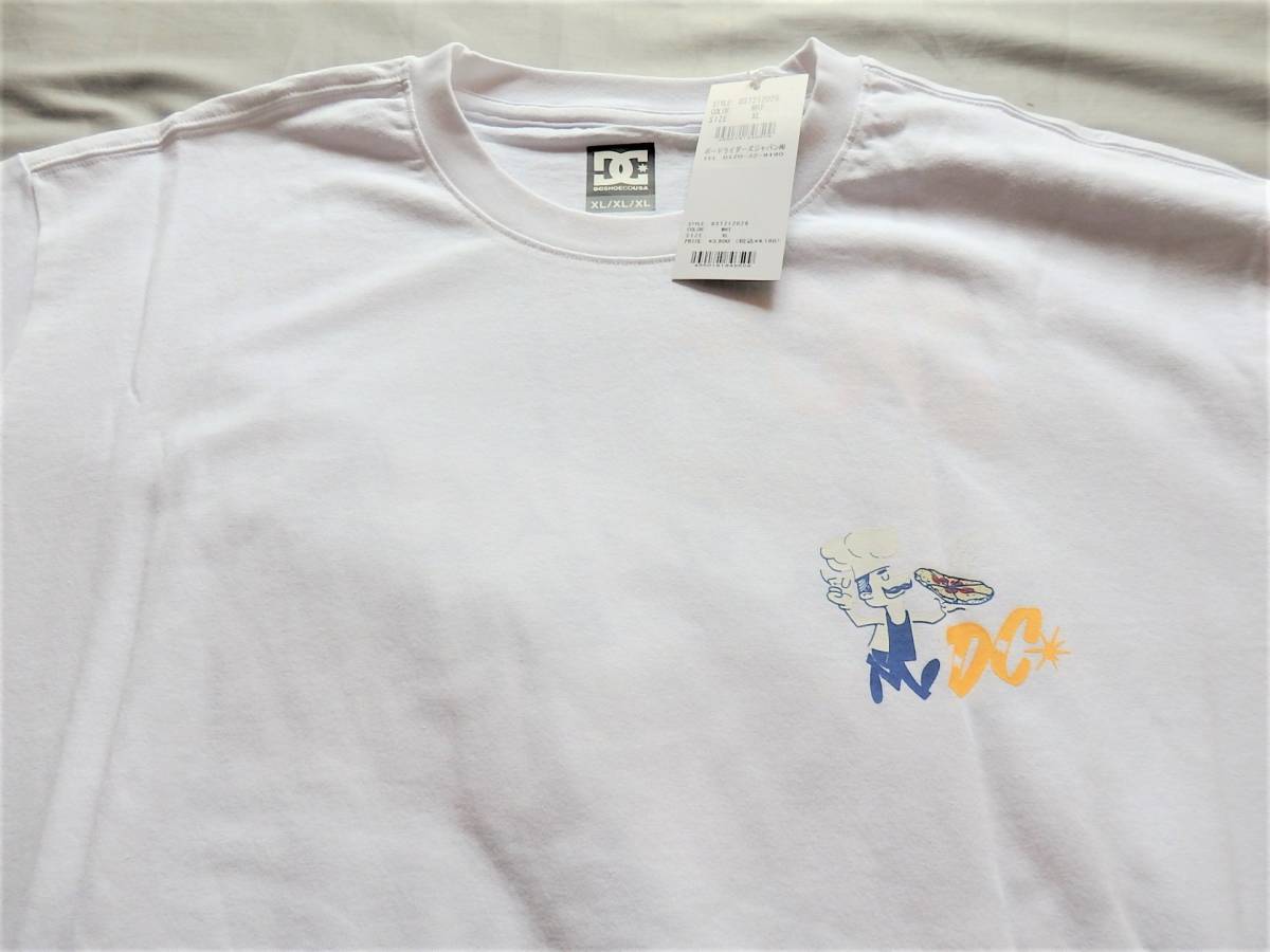 XL！新品◆DC SHOES　BASIC 94SPECI Tシャツ◆XL/WHITE◆サーフィン/スケートボード/スノーボード/BMX_画像4