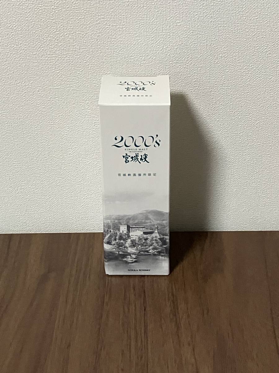 ◇　未開栓　NIKKA ニッカ シングルモルト 宮城峡 2000’s 2000～2009年 宮城峡蒸溜所限定 ウイスキー 180ml 57％ 箱あり 　◇_画像1