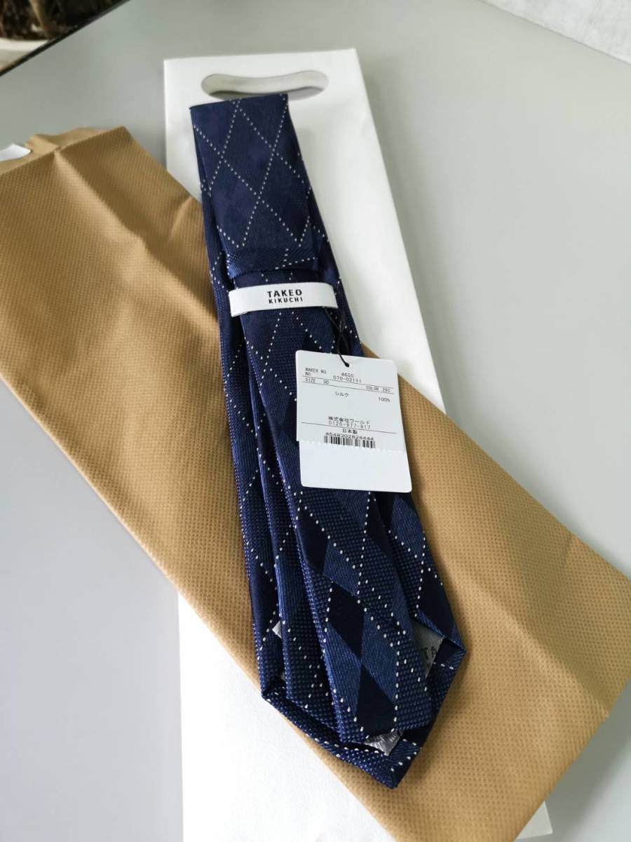 TAKEO KIKUCHI Takeo Kikuchi necktie unused 