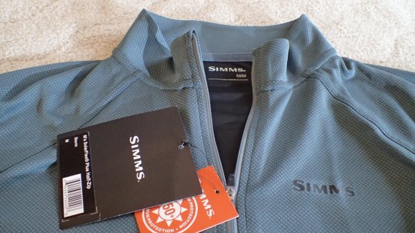 SIMMS　イントルーダー　バイコンプ　シャツ　長袖　US-M　色Storm　_画像4