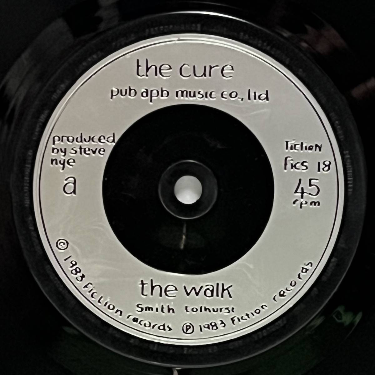 The Cure / The Walk (7 inch) ■Used■ _画像3