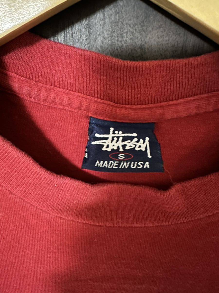 ステューシー STUSSY stussy OLDSTUSSY oldstussy オールドステューシー Sサイズ ストリート スケーター サーフィン_画像3