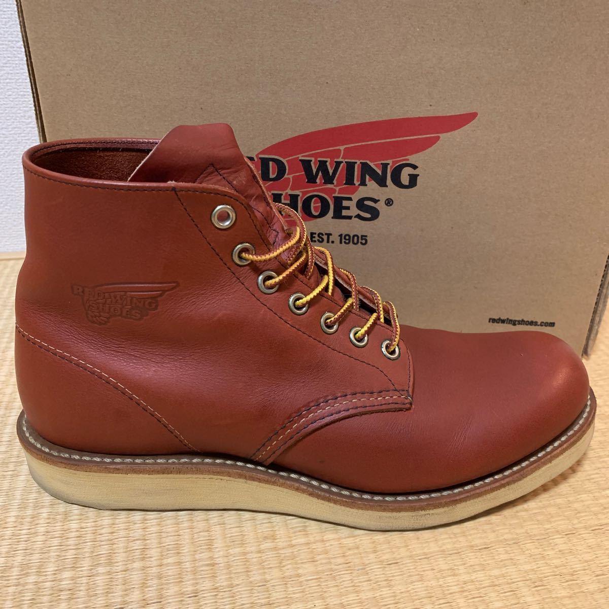 美品　レッドウイング RED WING 8166 プレーントゥ　8D 26cm 2010年製_画像5