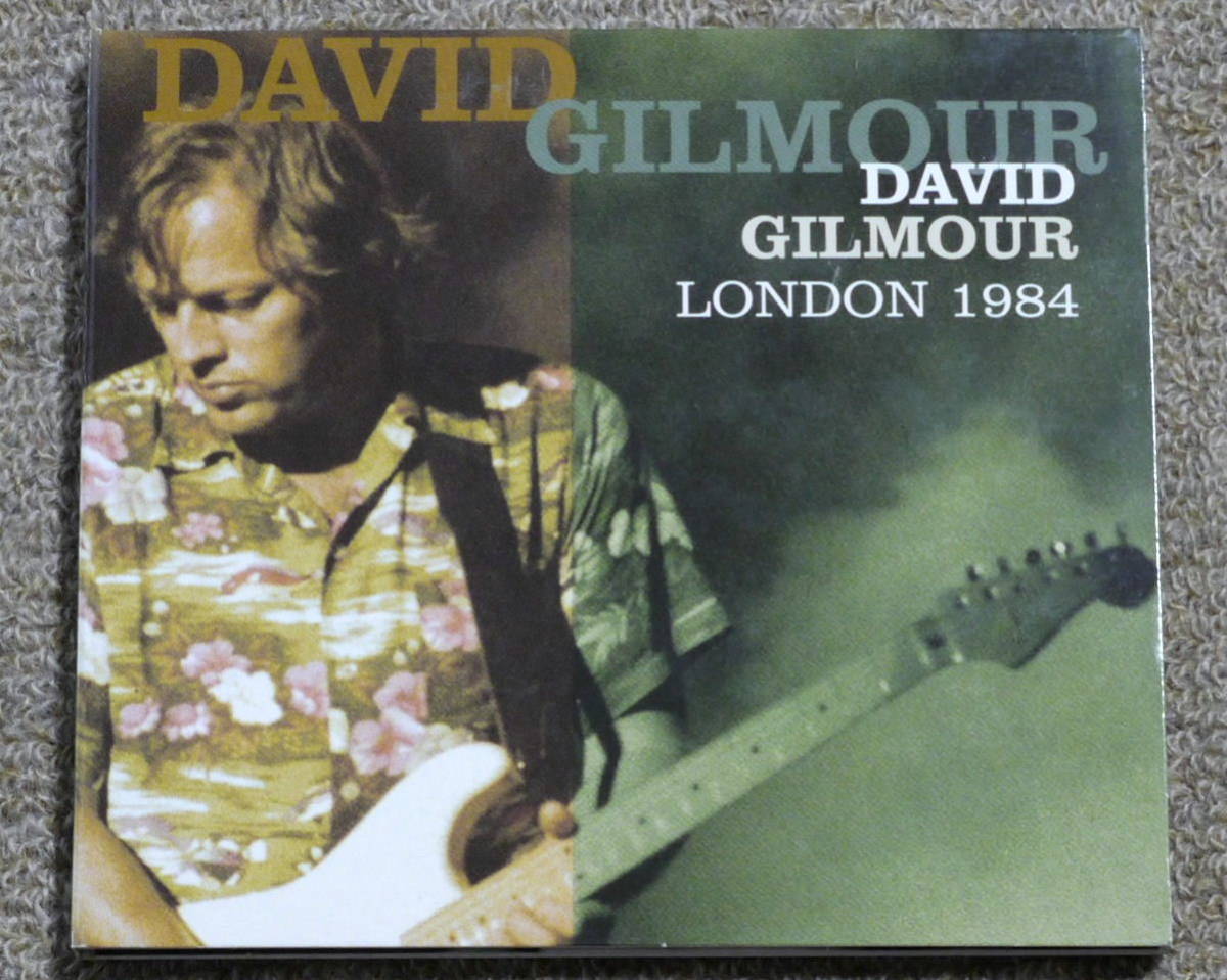 中古CD■DAVID GILMOUR LONDON 1984 EU輸入盤　ハマースミス・オデオンでのライヴ_画像1