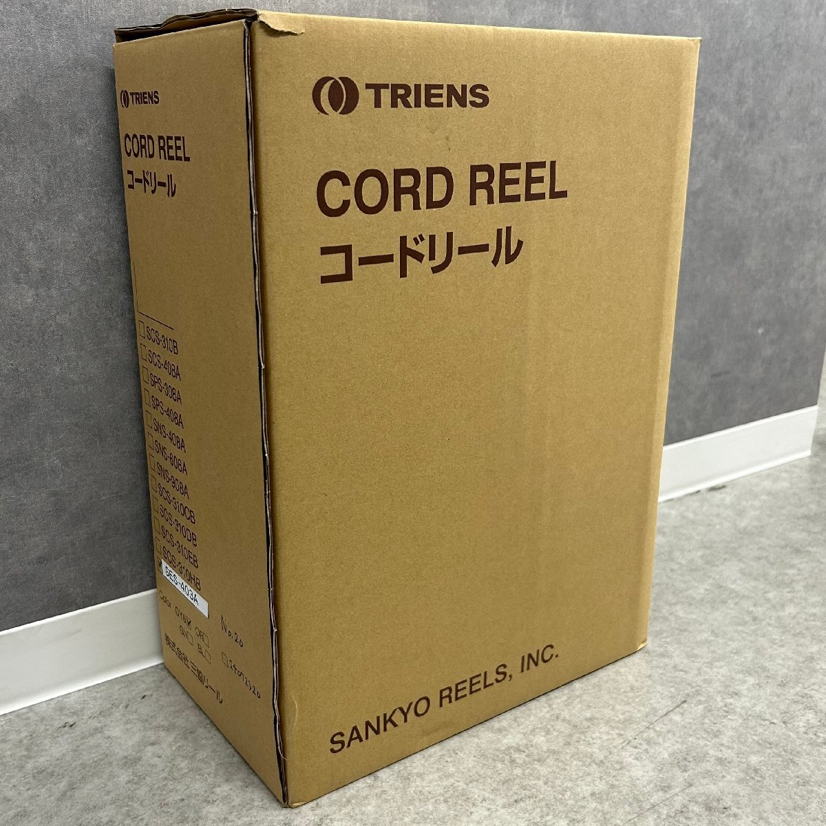◎L017 TRIENS CORD REEL SES-403A 三協リール コードリール 3m ◎L017 TRIENS CORD REEL SES-403A 三協リール コードリール 3m