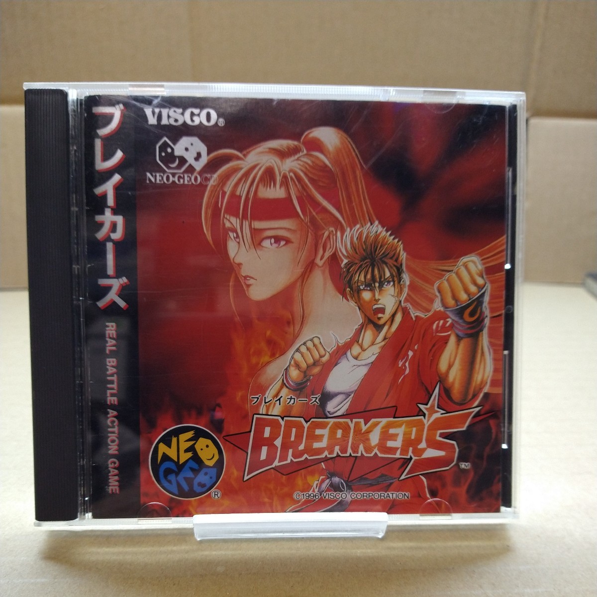 日本製】 ブレイカーズ 動作確認済 ネオジオCD SNK NEOGEO ネオジオ