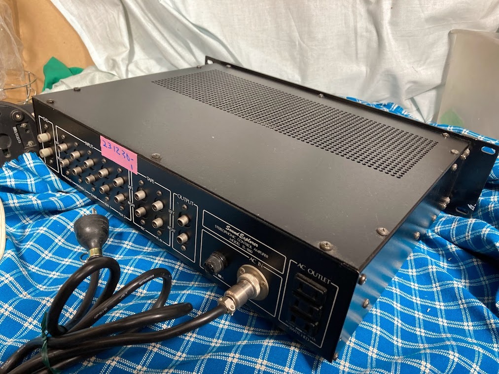 Sound Explorer 　サウンドエクスプローラー　 EL-880 DC プリアンプ　完動美品　3ヶ月保証 】_画像5