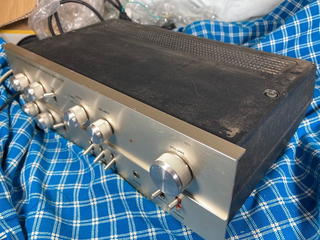 値下げスタート LUXMAN プリメイン SQ707 完動品 【3ヶ月保証 値下げスタート LUXMAN プリメイン SQ707 完動品 【3ヶ月保証