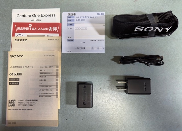 SONYα6300 ボディ 中古美品　送料込_画像7