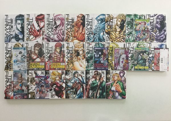 【お1人様1点限り】 37冊 即》テラフォーマーズ&アラクニド&キャタピラー&関連本 橘賢一 【限定版OVA/初版多数/特典/帯/チラシ】昆虫 村田真哉 青年