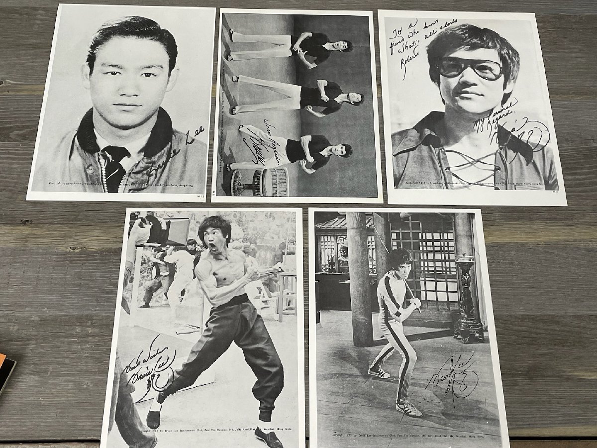 8136 BRUCE LEE & JKD MAGA ZINE ブルース・リー ポスター NO.1～NO.12 & 英語 パンフレット & スクリーン 増刊号 ワイド特集号_画像4