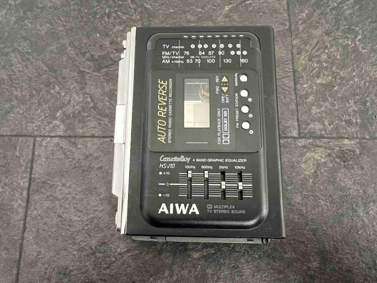 CT4280　AIWA アイワ HS-J10 Cassette Boy ステレオカセットプレーヤー_画像1