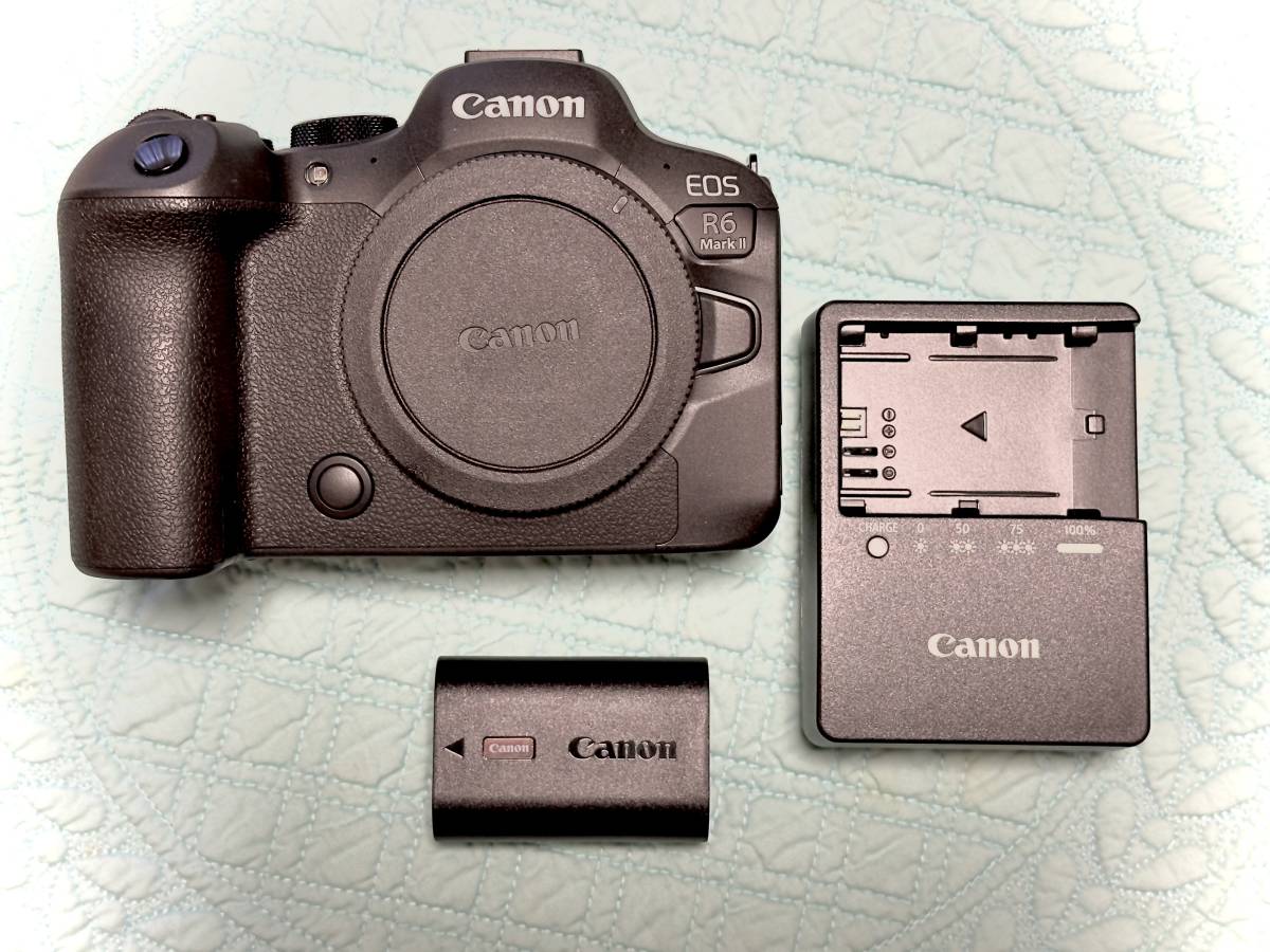 デジタルカメラCanonキヤノンEOS R6 ボディのみMark II ミラーレス_画像1