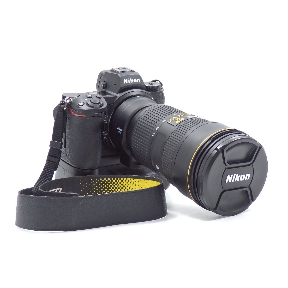 【中古】 ニコン Nikon Z 7II ミラーレスカメラ ブラック 黒 パワーバッテリーパック MB-N11 レンズ AF-S NIKKOR 24-70mm 1:2.8E ED_画像1