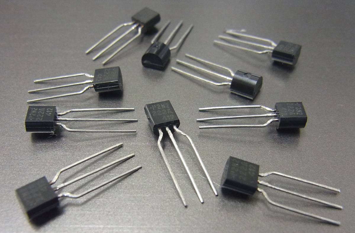 regular goods 2N2222A on * semi conductor (ON Semiconductor) 10 piece one collection new goods 