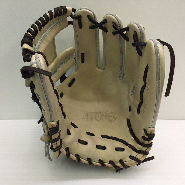 中古品 アトムズ ATOMS 硬式 内野手用グローブ 8517_画像3