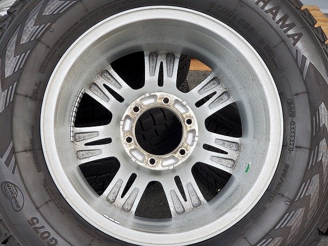 265/65R17インチ 7.5J 6-139.7 +26 YO アイスガード G075 ランドクルーザープラド ランクルプラド ハイラックスサーフ ハイラックス_画像5