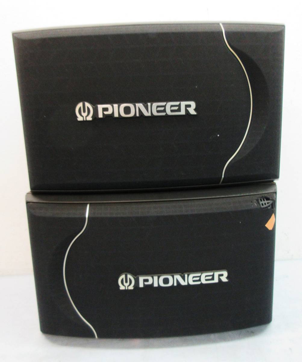 SH4645【ペアスピーカー】PIONEER CS-V31-LR★パイオニア カラオケ用 スピーカー★中古品★動作良好★_画像1