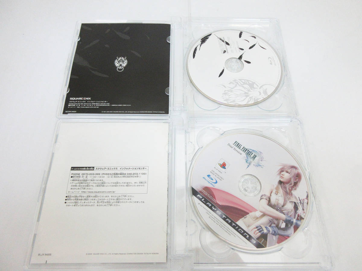 F8460●Blu-ray Disc 2枚組●FINAL FANTASY Ⅶ ADVENT CHILDREN COMPLETE/FINAL FANTASY ⅩⅢ 体験版同梱限定パッケージ●ＦＦ7●の画像6
