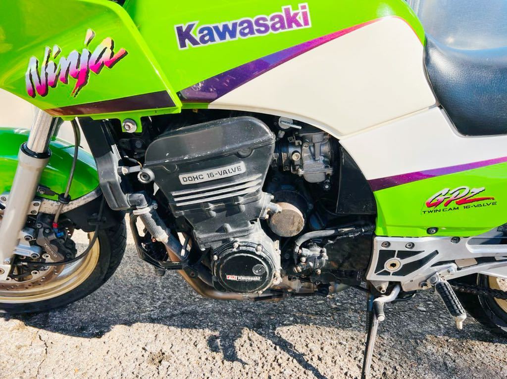 カワサキ GPZ900R ニンジャ エンジン実働 直接お引き取りの画像8