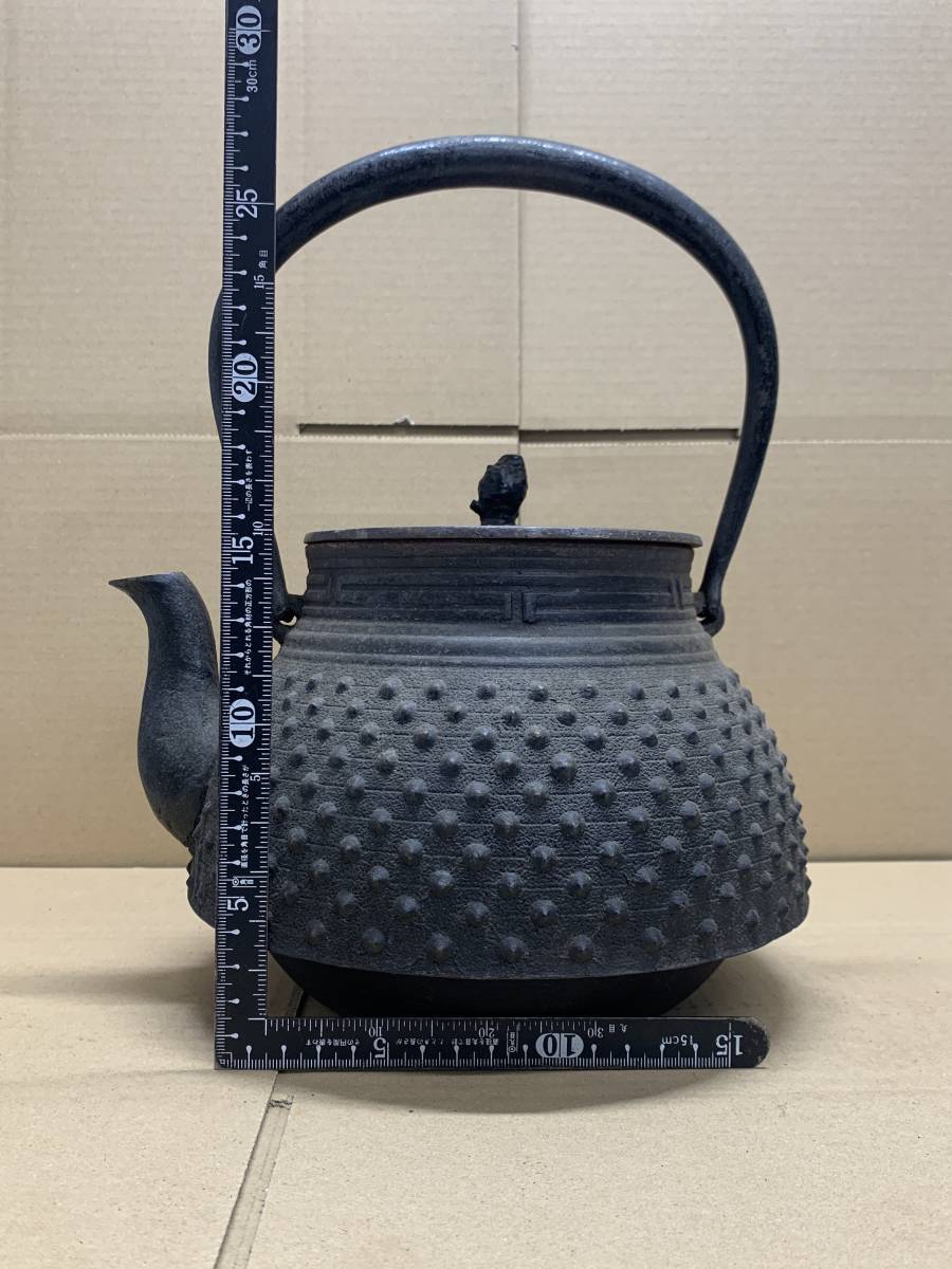 人気商品ランキング Bibian 鉄瓶霰肌茶道具茶器工芸品鉄瓶南部 12#E/3346 比比昂- 鉄瓶