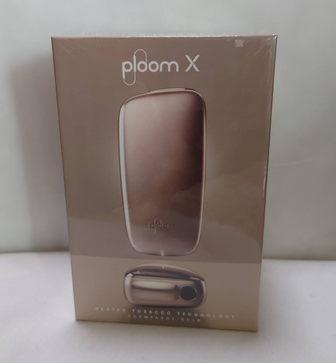 【未開封】即決 入手困難 限定 シャンパンゴールド Ploom X スターターキット プルーム エックス_画像1