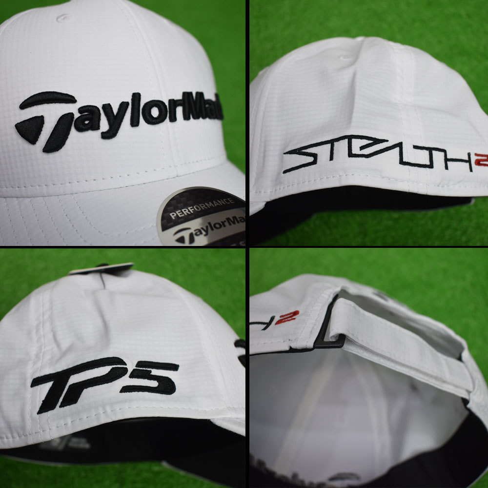 TaylorMade TaylorMade Golf колпак [ белый ] новый товар!