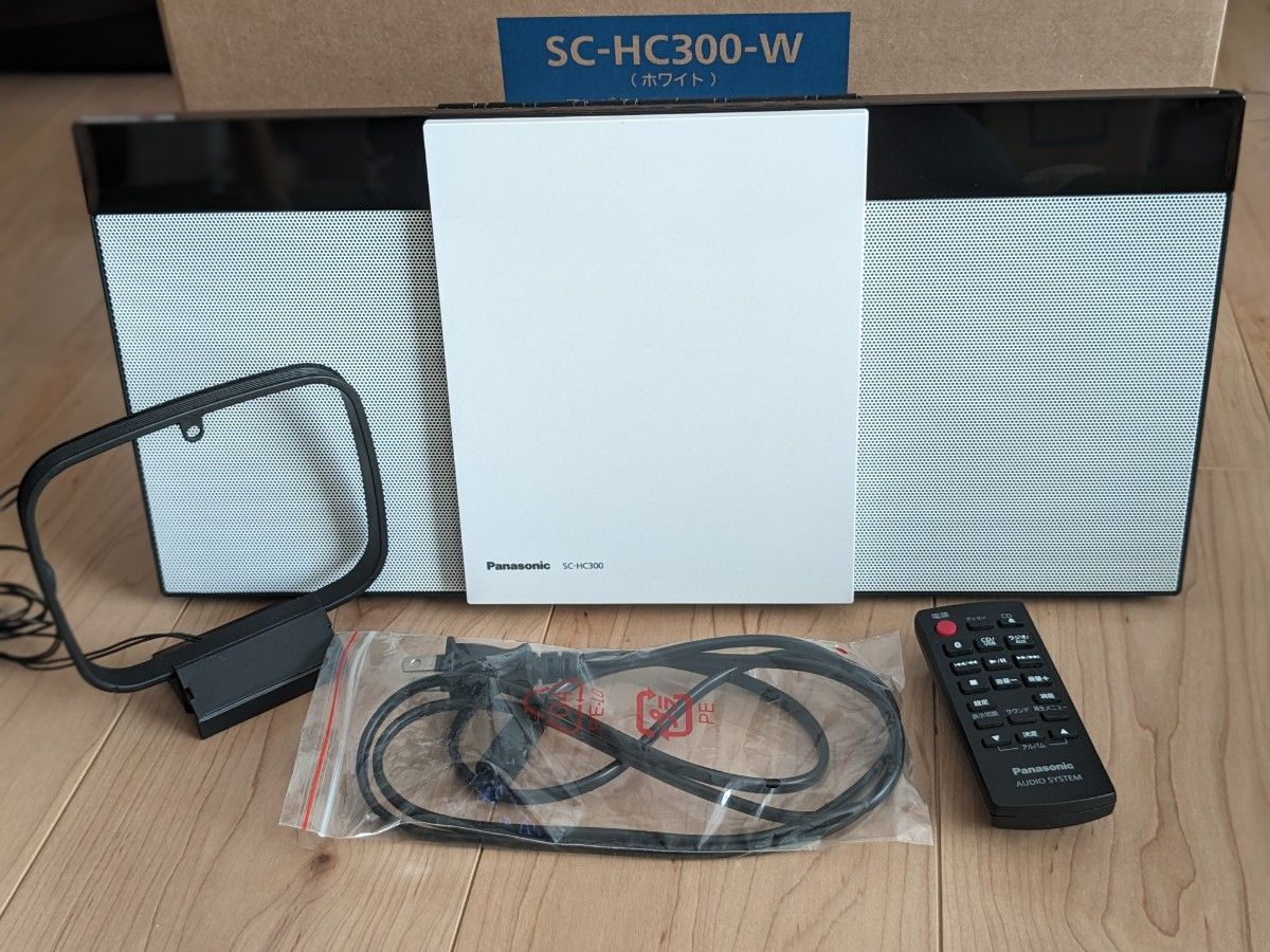 Panasonic コンパクトステレオシステム SC-HC300-W 2020年 取扱 Panasonic コンパクトステレオシステム SC-HC300-W 2020年 取扱