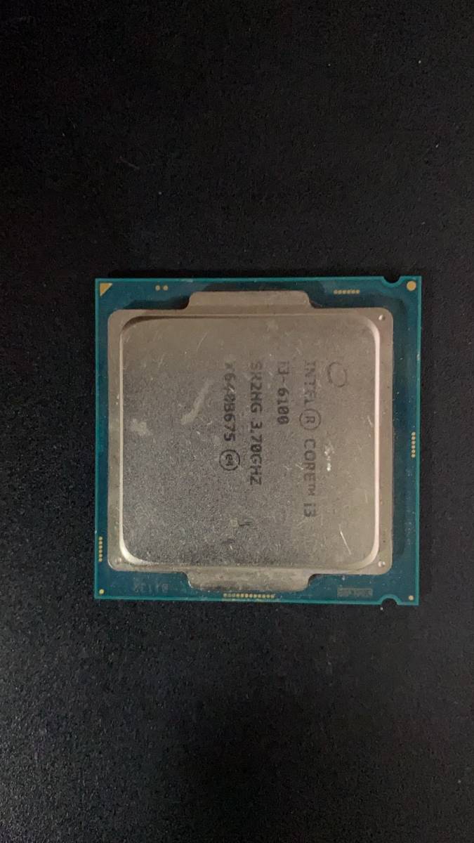 Intel I3 6100 LGA 1151 現状販売_画像1