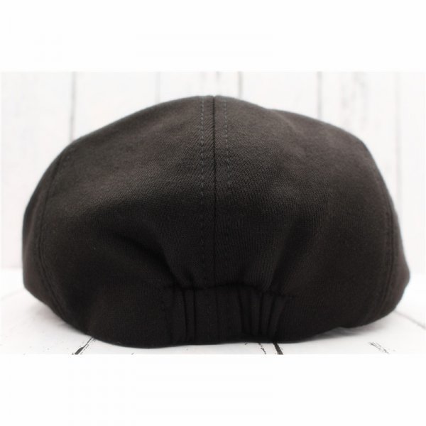 キャスケット帽子 シンプル カジュアル 平織 ニット キャップ ハンチング帽子 56cm~59cm メンズ レディースBK KC5-1_画像3