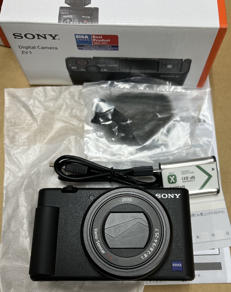 【在庫処分特価】【展示極美品】【あすつく】SONY☆VLOGCAM ZV-1G シューティンググリップキット (B) [ブラック]_画像2