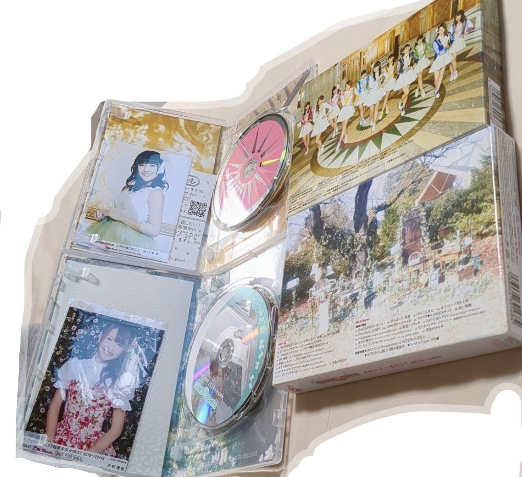 SUPER☆GiRLS　CDアルバム「SUPER★CASTLE 」& 「超絶少女☆BEST 2010～2014」