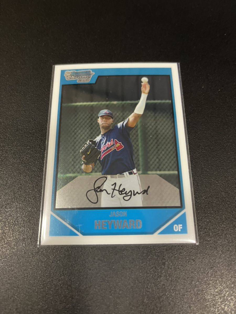 【1st】2007 bowman chrome jason heyward topps dogersの画像1