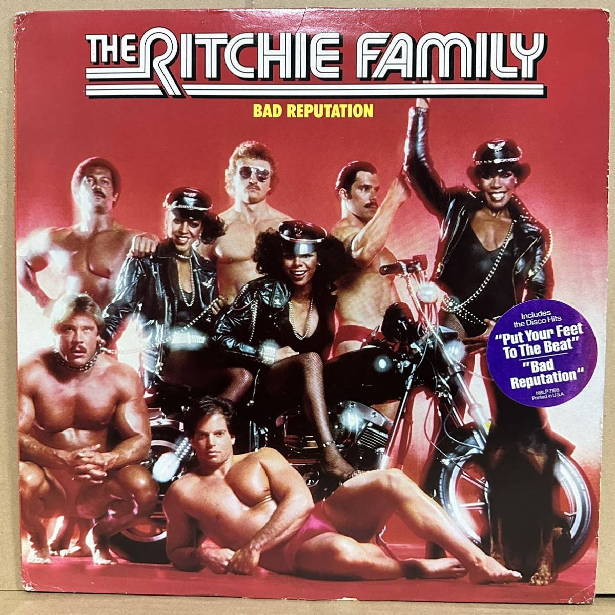 プロモ LP オリジナルUS盤　 THE RITCHIE FAMILY / BAD REPUTATION　※ IT'S A MAN'S WORLD (Long Ver) マンズ・ワールド_画像1