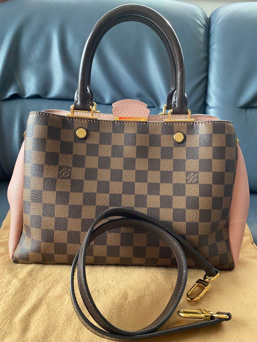 LOUIS VUITTON 2WAYバッグ ダミエ ブリタニー マグノリア