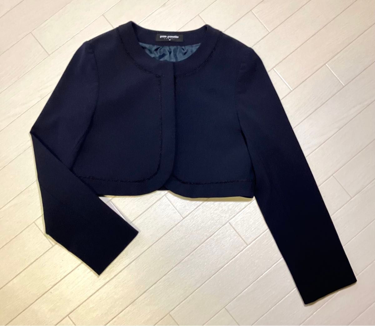 ポンポネットジュニア M/150サイズ 王道 定番 お受験 面接 卒業 ポンポネットジュニア M/150サイズ 王道 定番 お受験 面接 卒業