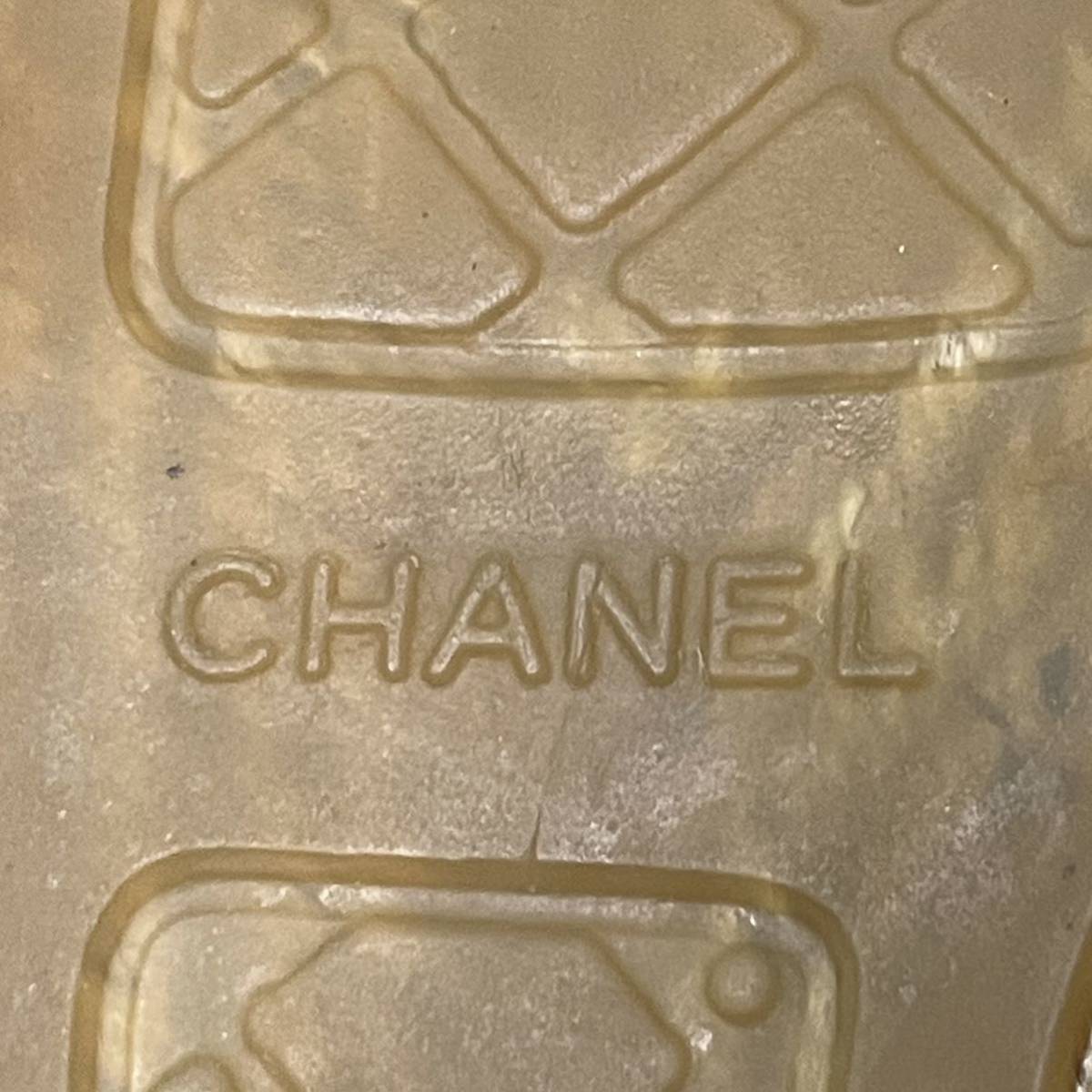 CHANEL　シャネル　エスパドリーユ　スリッポン　デッキシューズ　サイズ39_画像5