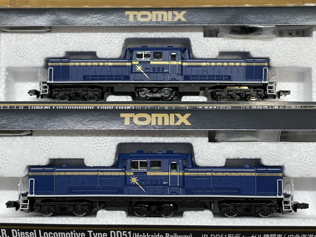 TOMIX　トミックス　2215　JR　DD51-1000（JR北海道色）　新品未使用品　2両セット！_画像3
